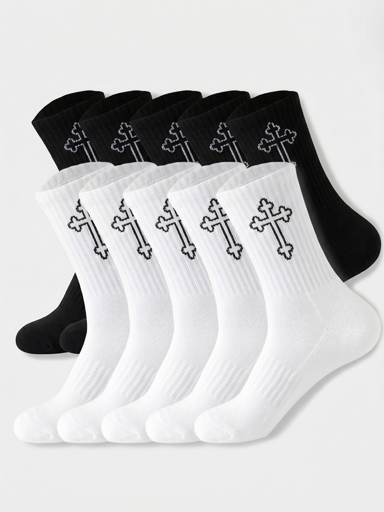 Sports Equipment Resale - 5 Pairs Men's Male Accsesories Socks