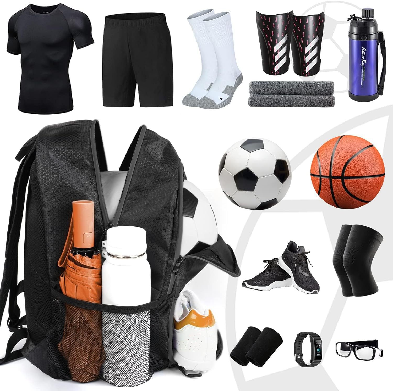 Oxford Backpack Football Bag W – обзор и цена Sports Equipment Volleyball