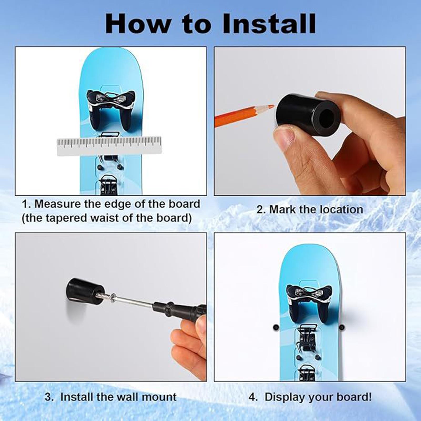 Ski Wall Mount Vertical Snowbo – обзор и цена Sports Equipment Shop