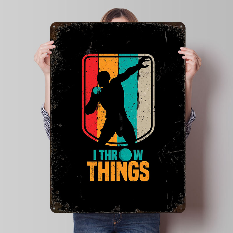 Funny Shot Put Gift Idea Tin P – обзор и цена Shot Put Metal