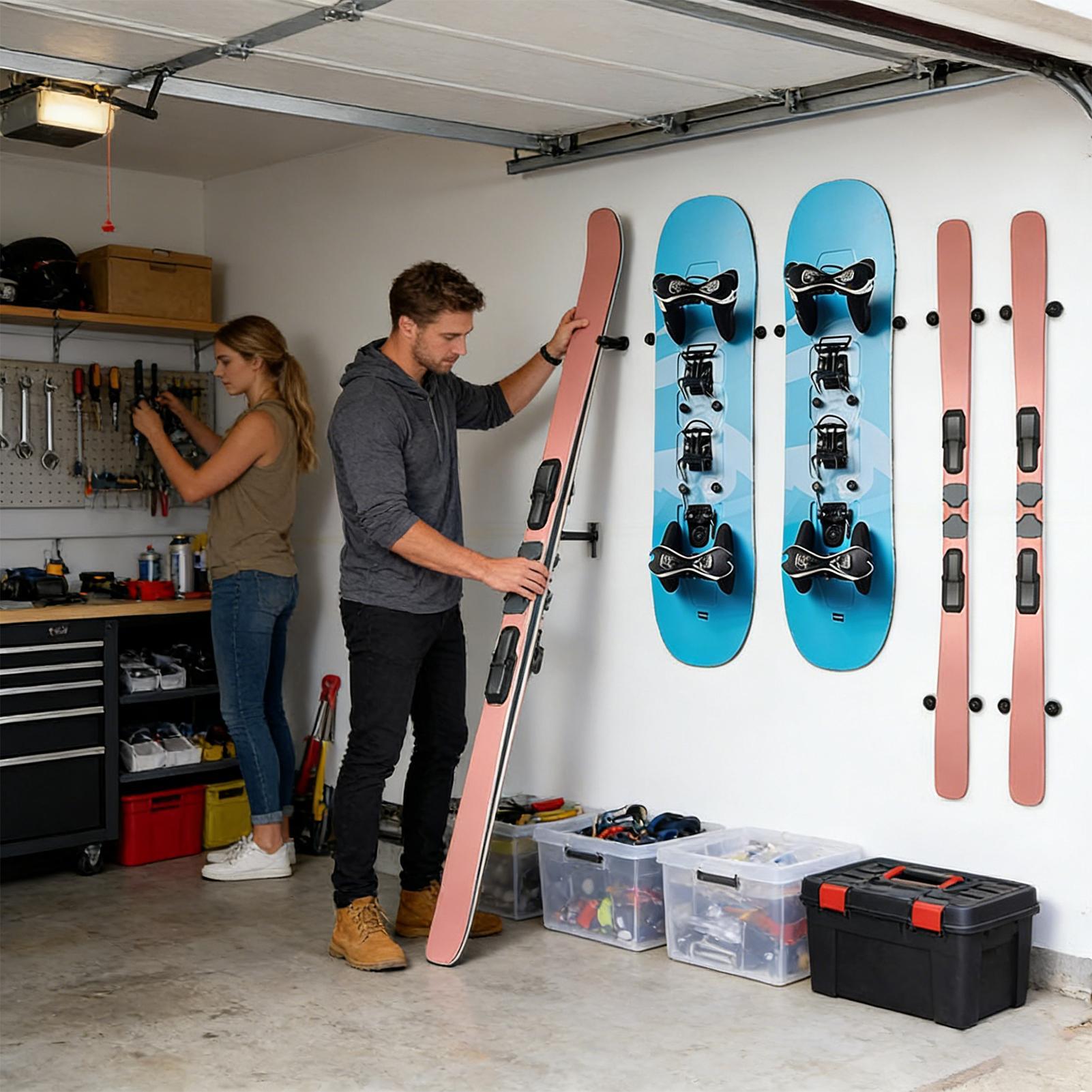 Ski Wall Rack Vertical Snowboa – обзор и цена Sports Equipment Shop