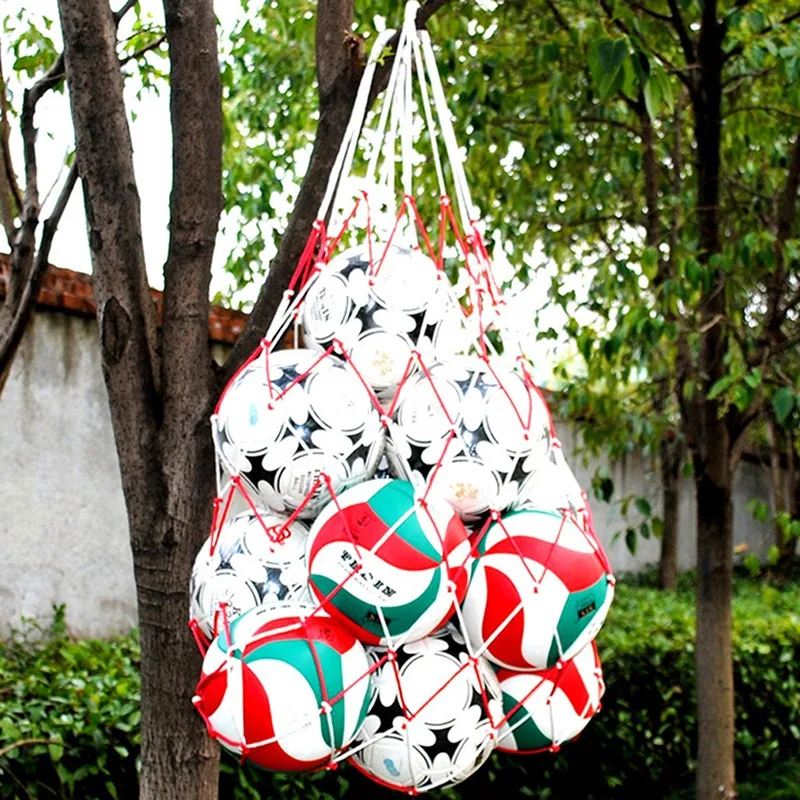 1Pc Football Net Bag Nylon Bol – обзор и цена Sports Equipment Volleyball