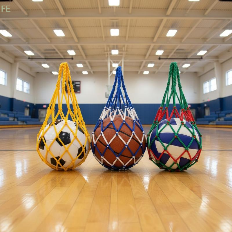 [F] Football Net Bag Nylon Bol – обзор и цена Sports Equipment Volleyball
